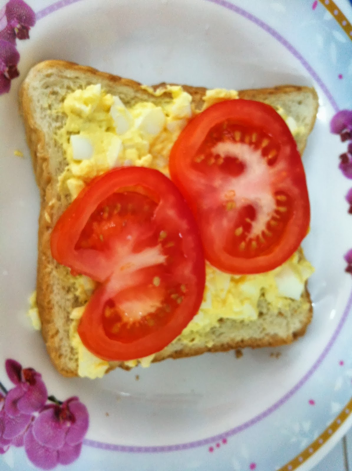 Egg with Mayonnaise Sandwich - Simple student's recipe! ~ cook. share. love