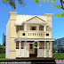 Tamilnadu style modern home in 2200 sq-ft