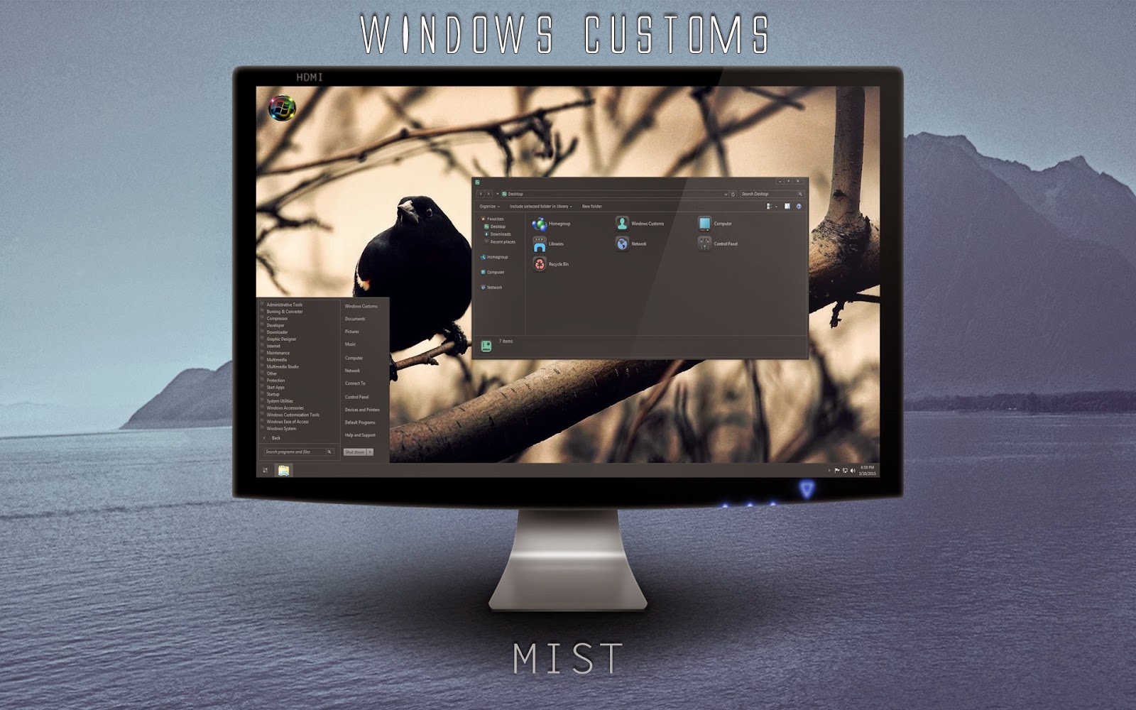 Windows Customs Mist