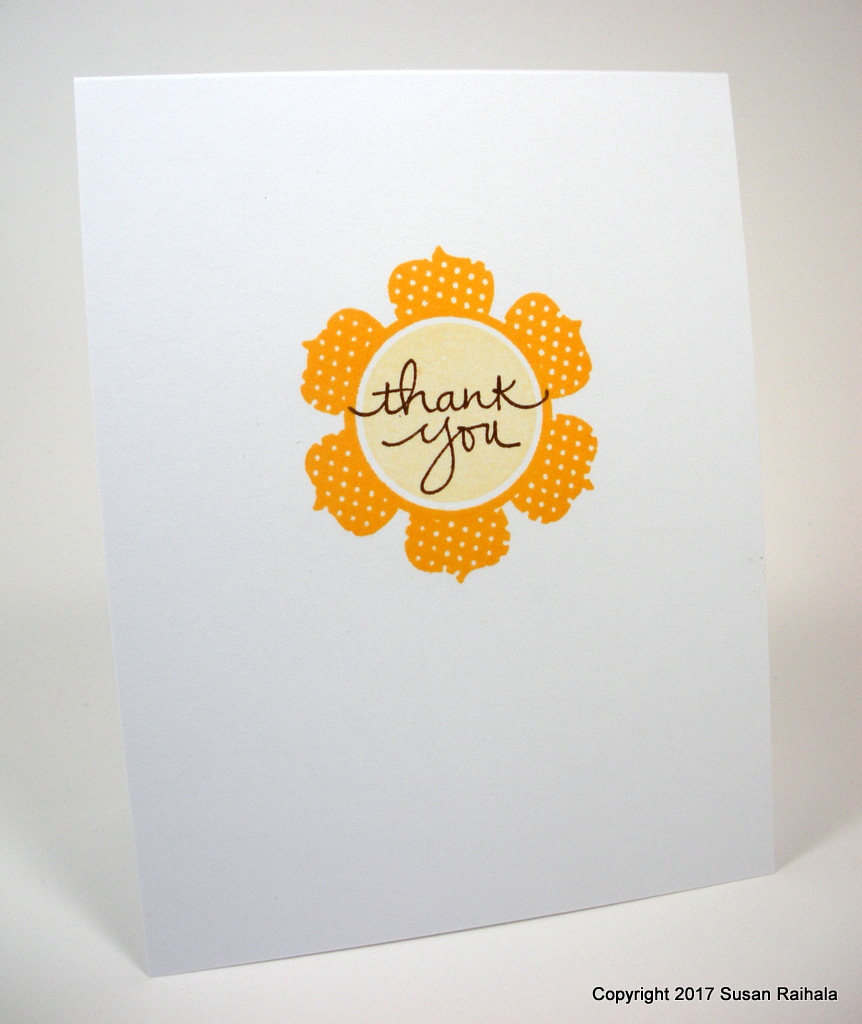 Simplicity: A Couple of Thank-You Cards and a Question