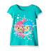 Nickelodeon Girls' Toddler Girls' Shimmer and Shine Puff Short Sleeve T-Shirt