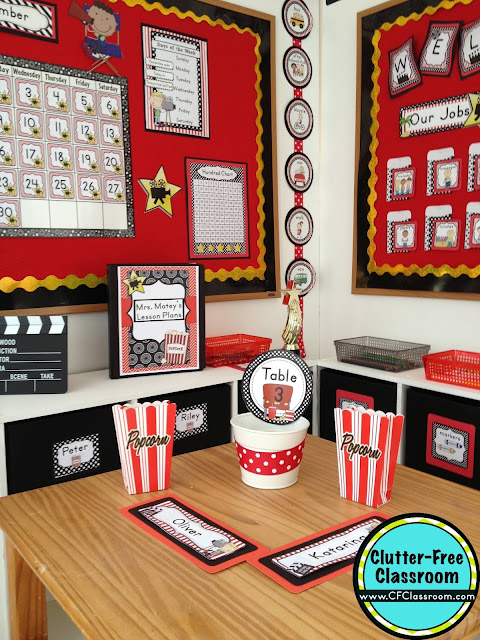 hollywood themed classroom ideas printable classroom decorations