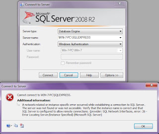 Error 26 pada SQL Server 2008 R2 | Tong Tekno