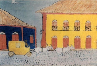 A Carruagem da Praça da Matriz. Gravura de Ludovico Sarcinella. A Carruagem da Praça da Matriz. Gravura de Ludovico Sarcinella.
