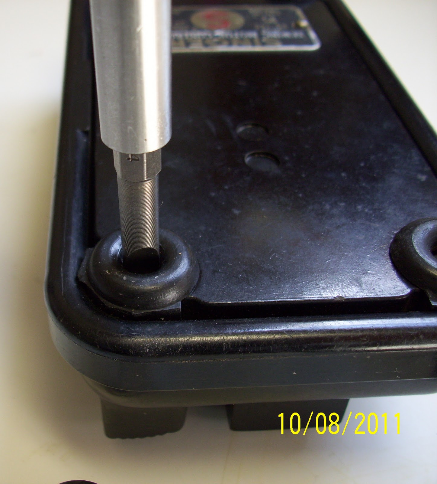 Then I identified the white wire at the other end and followed it all the  way back to the foot pedal. I marked the wire all the way down to the foot  ...