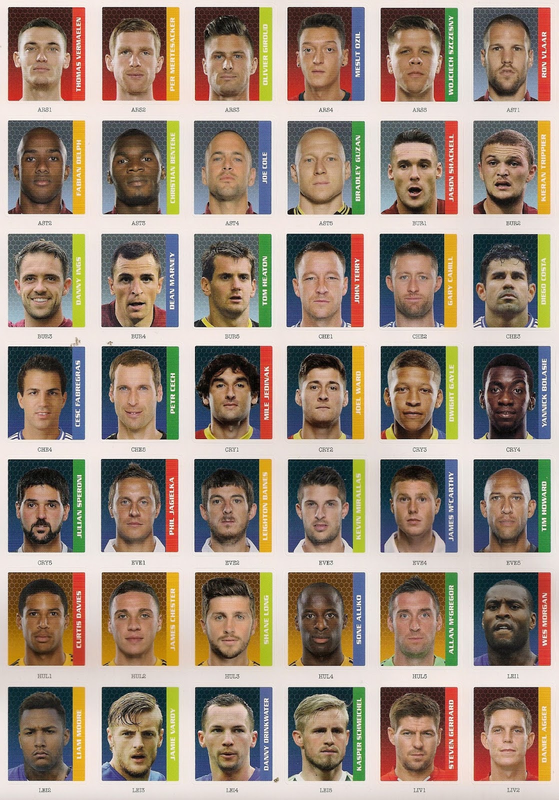 Football Cartophilic Info Exchange: Topps - The Official Barclays ...