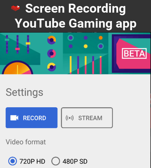 Use the  Gaming app to record demos and tutorials on your