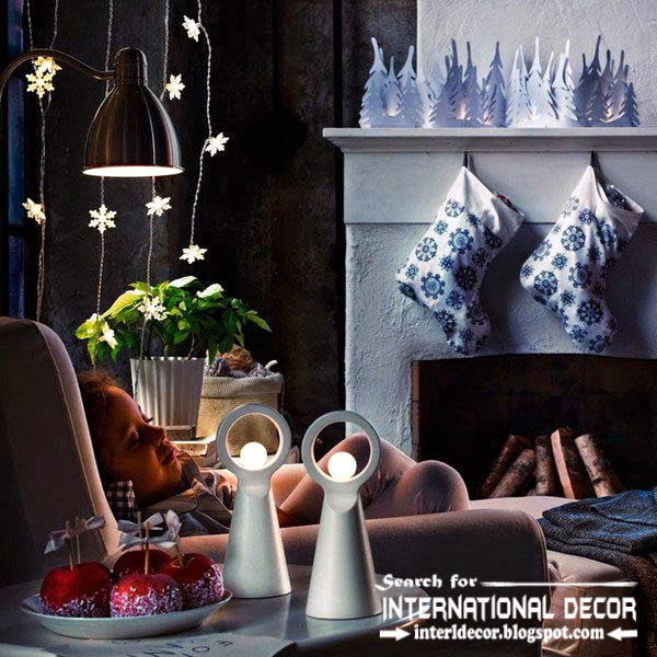 New Ikea Christmas decorations 2015, new year garlands decorating ideas from ikea 2015