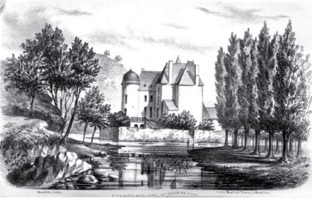 patrimoine de l'Allier château de saint Quentin