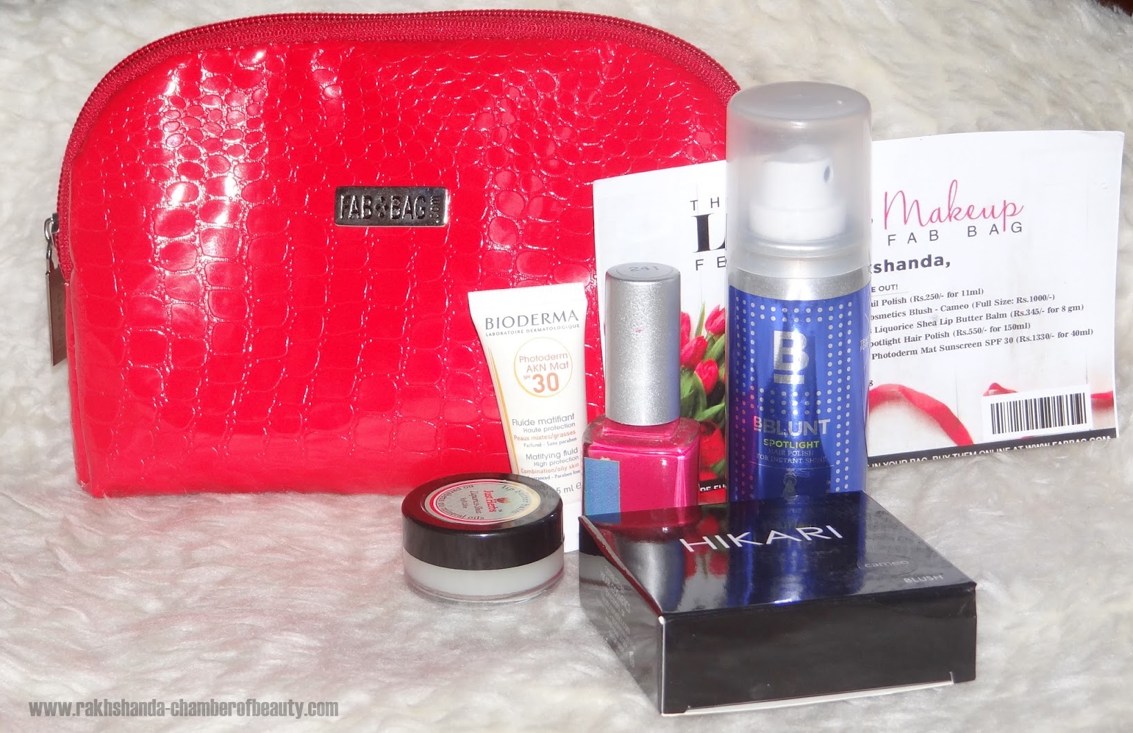 Fab Bag February 2016 Review & Photos Fab Bag Unboxing, Fab Bag February 2016 Review & Photos