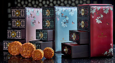 New gift box selections for mooncakes at Shang Palace. Source: Shangri-La, Singapore. The Shang Palace will have limited edition mooncakes till early October.
