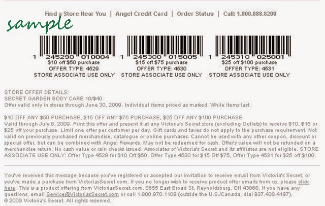 Note : you can use this when you want to sh op Victoria's Secret Coupon ...