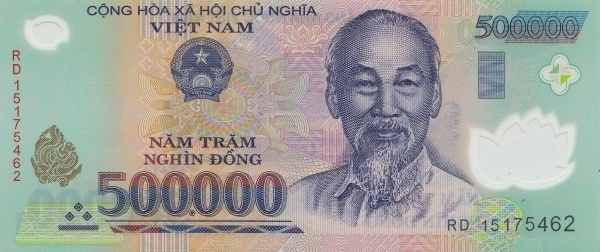 Mata Wang Vietnam 500 000 Dong Tukaran Mata Wang Kadar Tukaran Wang