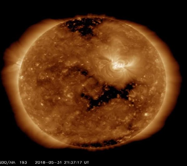 VIENTO SOLAR: TORMENTA GEOMAGNÉTICA CLASE G1 EN PROGRESO HACÍA EL PLANETA. VIENTO SOLAR: TORMENTA GEOMAGNÉTICA CLASE G1 EN PROGRESO HACÍA EL PLANETA.