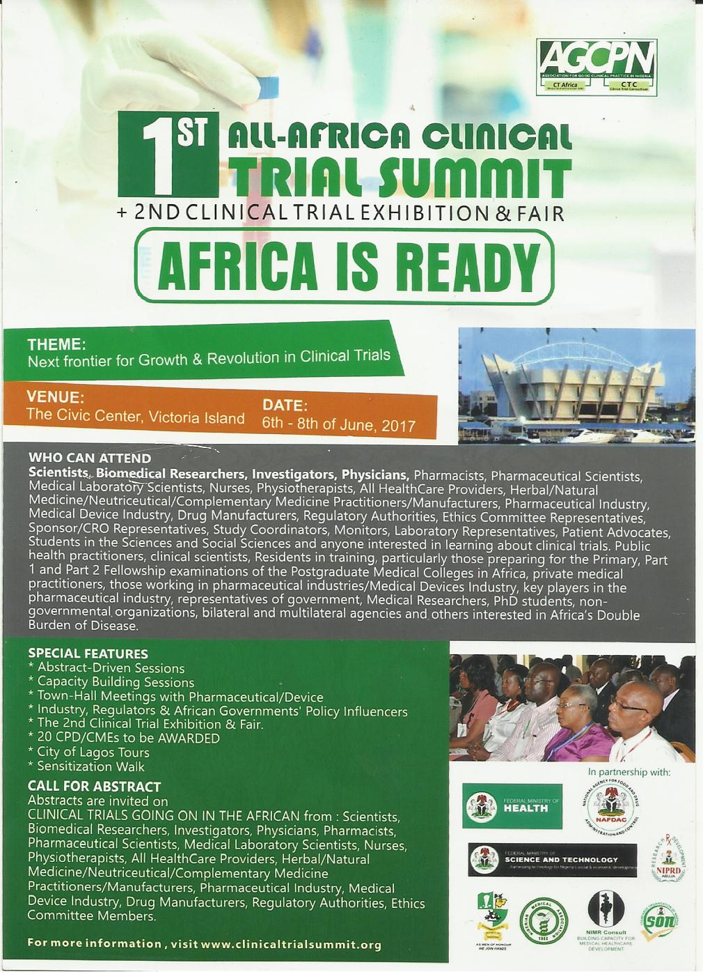 All-African Clinical Trial Summit