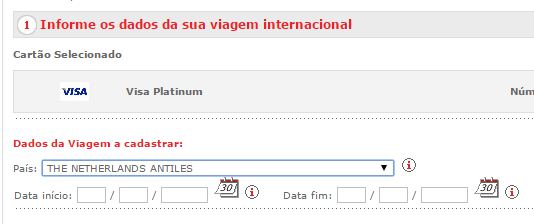 Como desbloquear o cartao de credito para viagem internacional