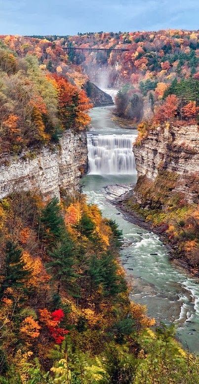 Letchworth State Park, New York State, USA