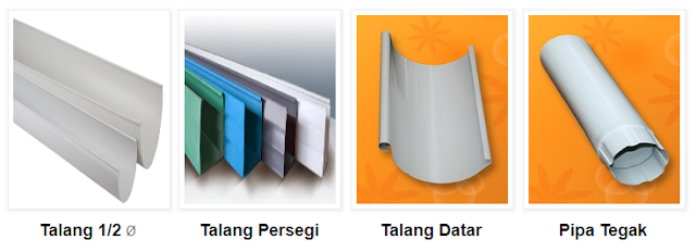 Berapa Harga Talang Air pada toko retail dan toko online Berapa Harga Talang Air pada toko retail dan toko online