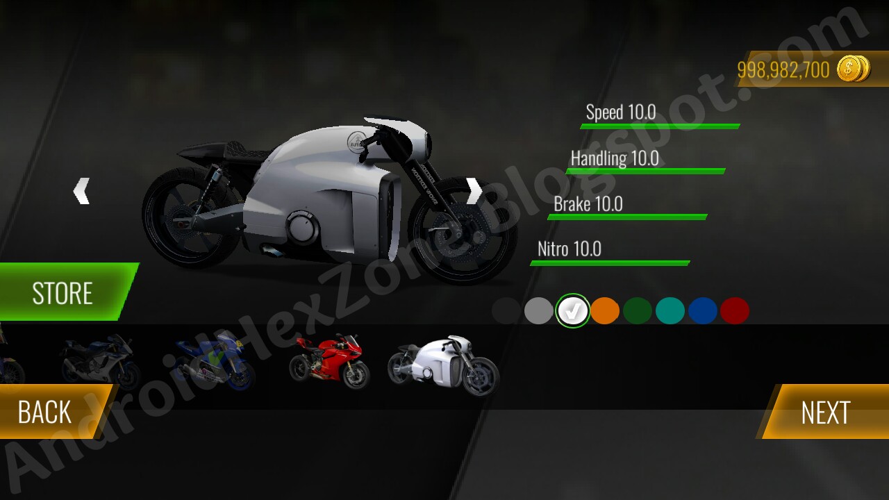 Moto Traffic Race 2 Hacked Screenshot