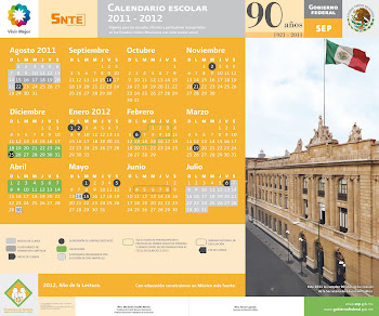 CALENDARIO OFICIAL 2011-2012