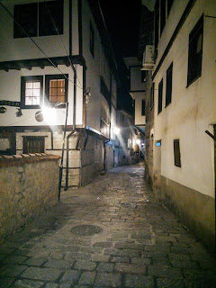 Narow streets in old part of town