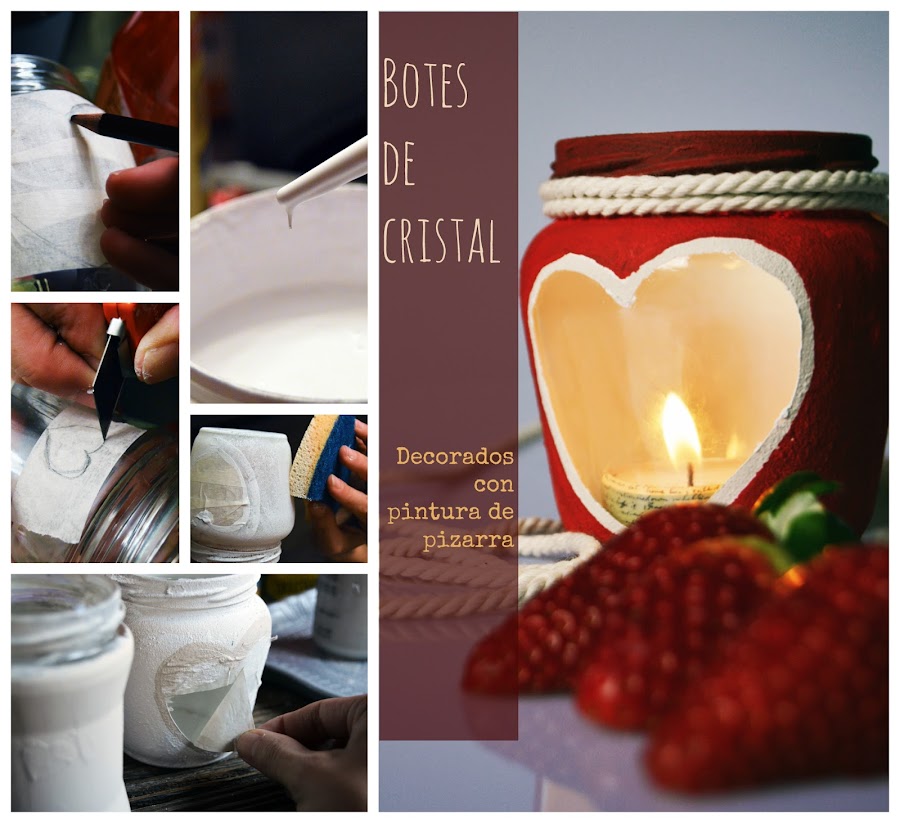 tutorial decorar botes cristal 