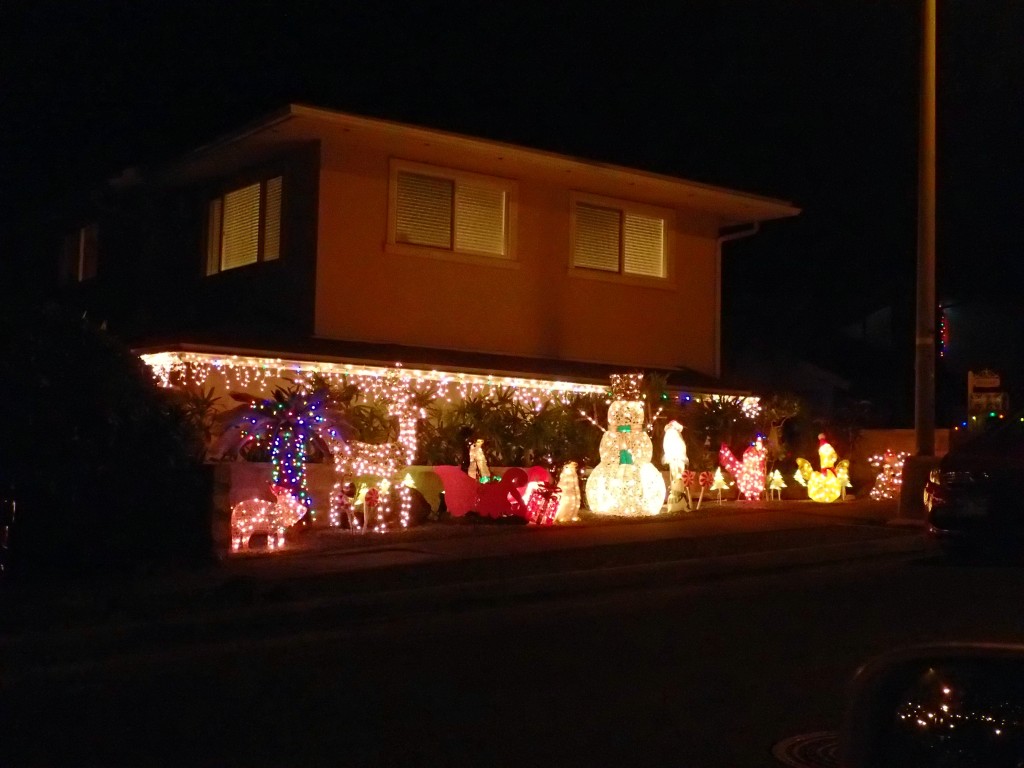 The Journey of Dave Christmas Lights Around Oahu