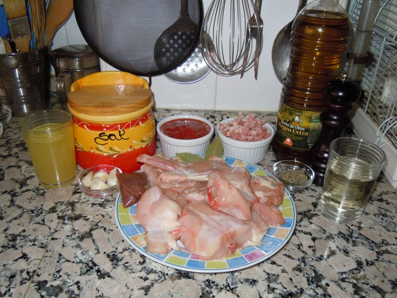 CONEJO A LA ANDALUZA(THERMOMIX)