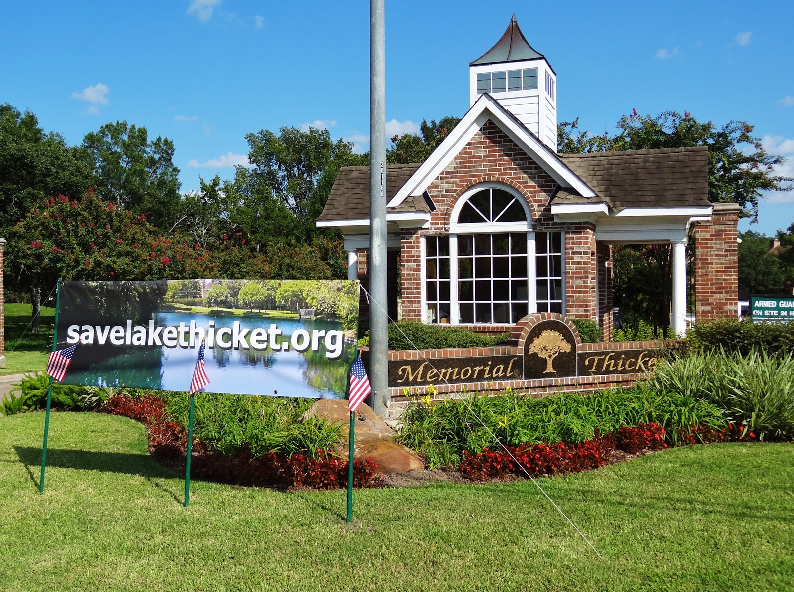 HTownWest Photo Blog Don't mess with the lake in my neighborhood