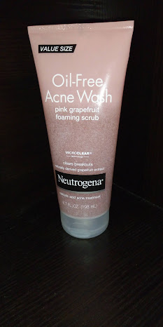 Neutrogena Oil-Free Acne Wash (Pink Grapefruit Foaming Scrub)