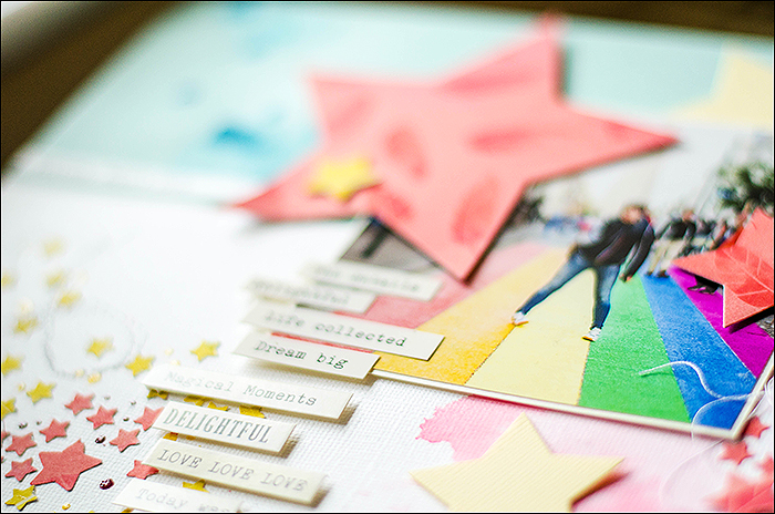Scrapbooking-Layout-Stars Scrapbooking-Layout-Stars