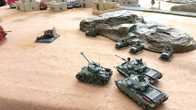 15mm, Miniatures,Flames of War, Fate of A Nation, M51 Isherman, Sho't, Anti Tank Jeeps, Battlefront