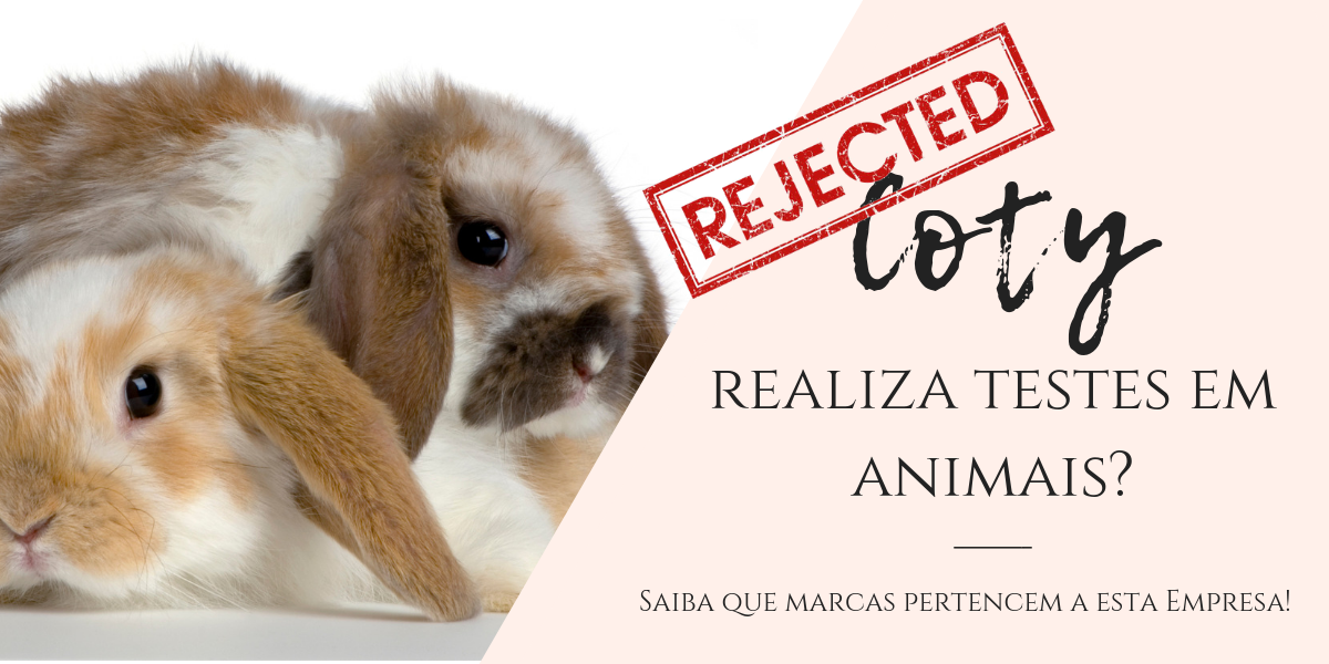 A Coty Continua a Realizar Testes em Animais? Saiba mais! My Bunny Land