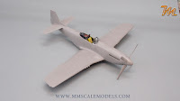 P-51 D-15 Mustang ICM 1/48 - plastic scale model build review
