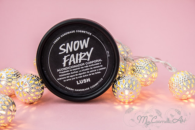 Acondicionador Corporal Snow Fairy de Lush, Edición Limitada de Navidad. 