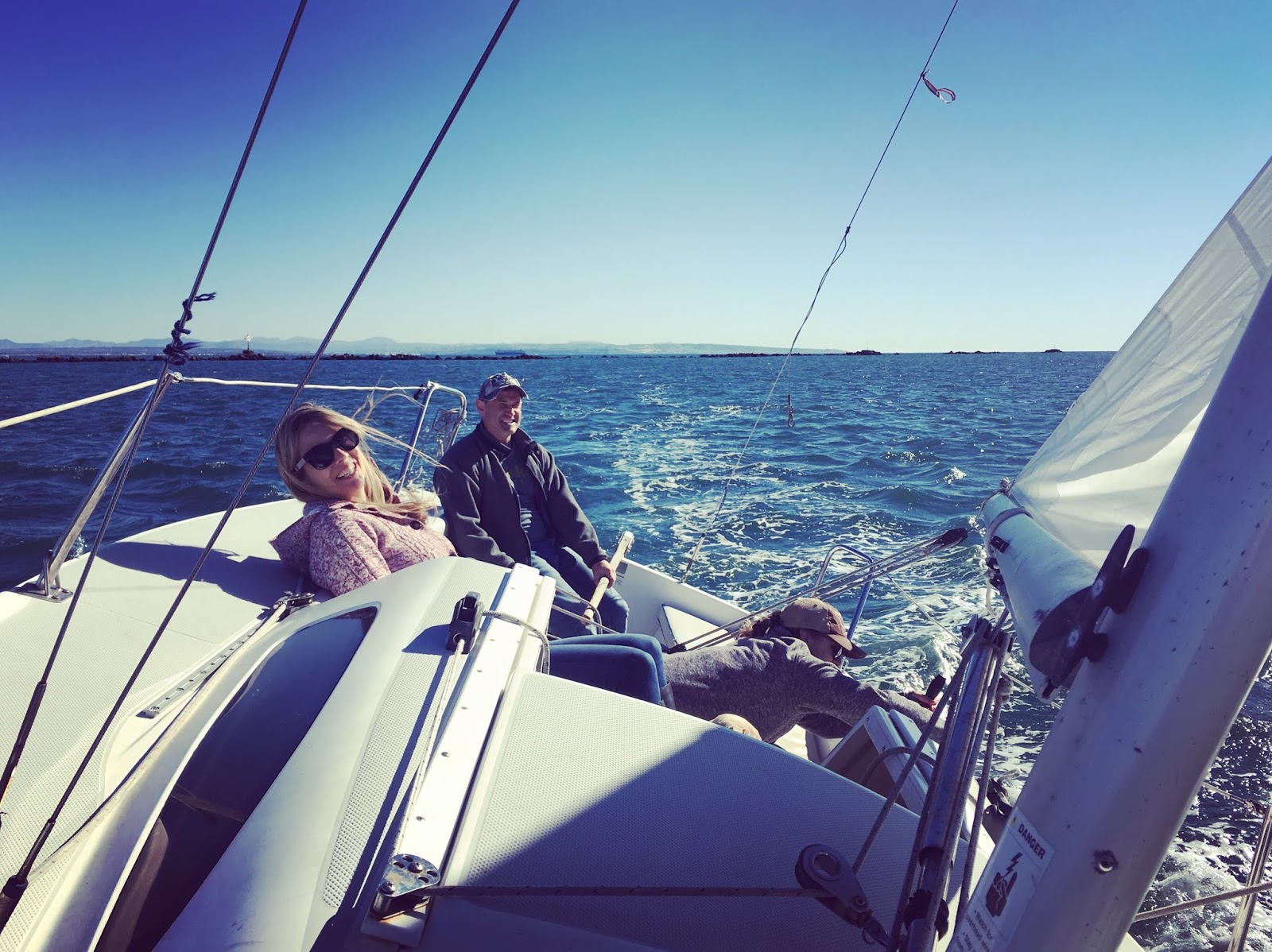 Sensory Overload Sailing in San Diego Bay (New Year's Day)