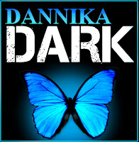 Butterfly with Dannika Dark's name above it