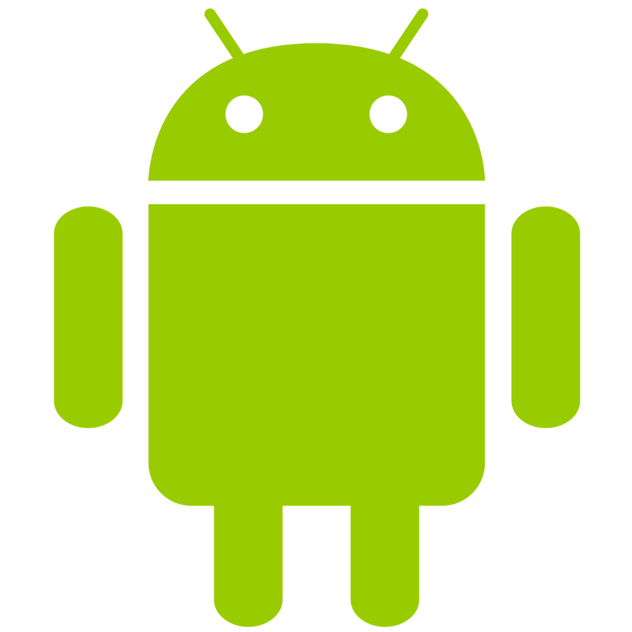 O mascote do sistema Android Android_Logo