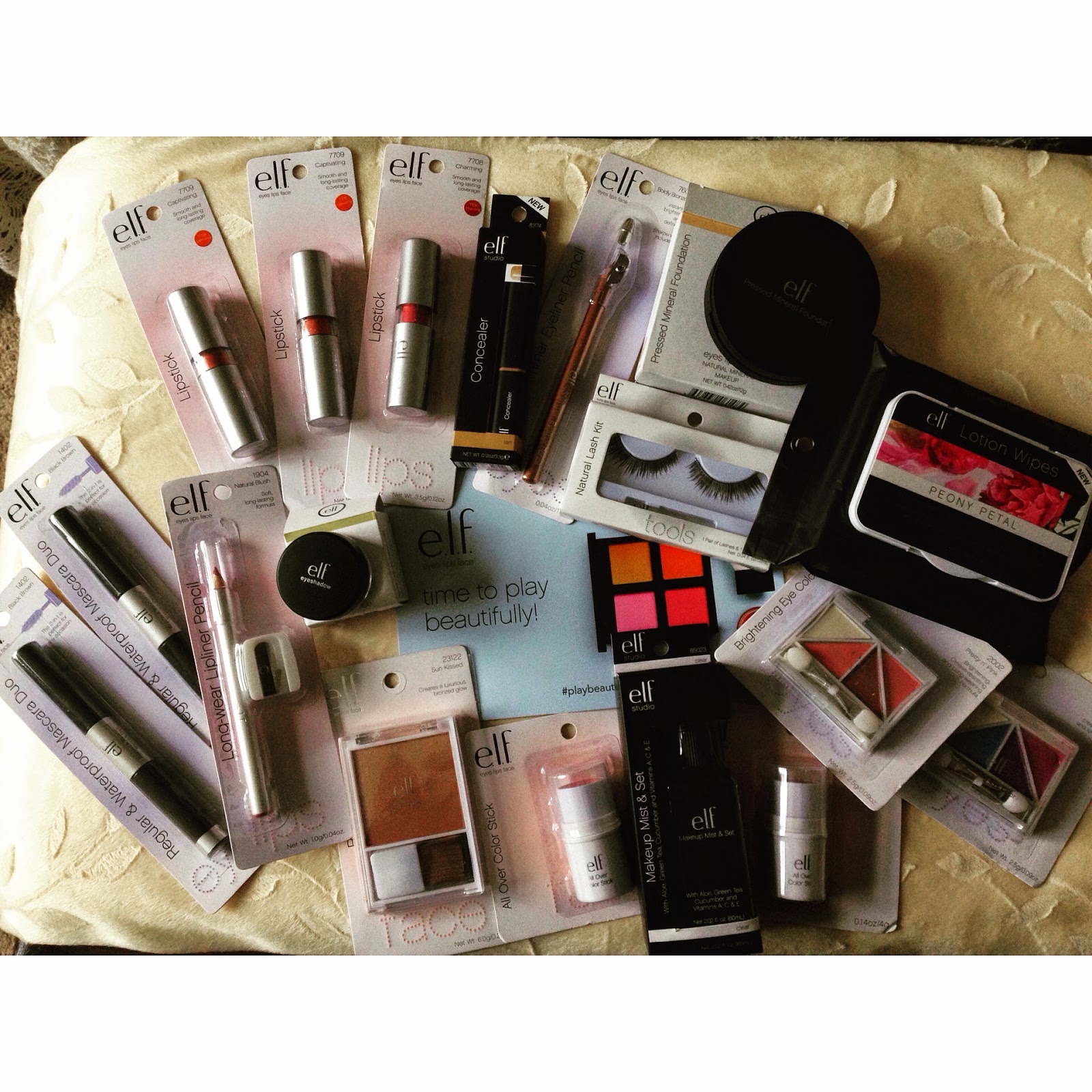 Test and Review Samples Elf Makeup Haul