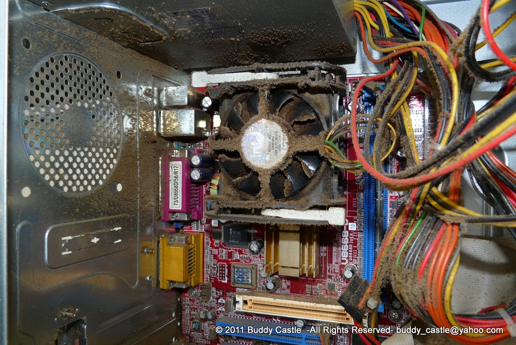 Computers for charity dust bunnies kill