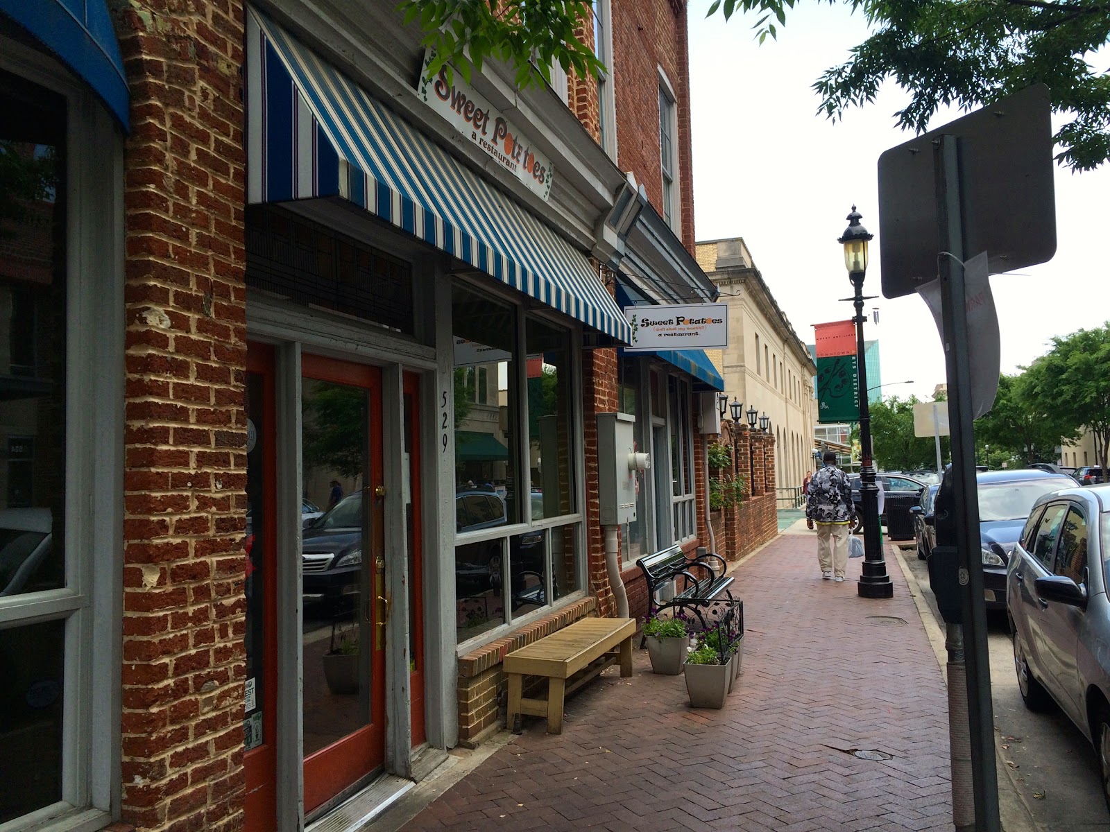 Sweet Potatoes Restaurant Review Winston Salem, NC Blue Skies for