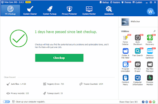 برنامج صيانة وتنظيف الويندوز Wise Care 365 احدث اصدار برنامج, صيانة, النظام, وتحسين, اداء, الكمبيوتر, Wise ,Care ,365