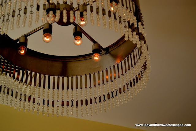 Chandeliers at Bodylines at The Cove Rotana