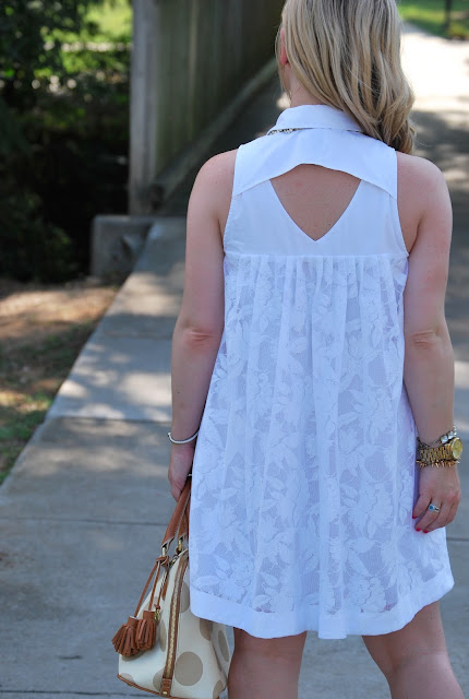 How to style a little white dress, LWD, anthropologie