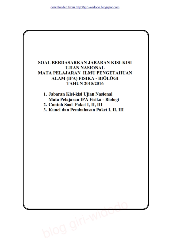 Contoh Soal Un Bahasa Inggris Smp 2016 Dan Pembahasannya Contoh Soal Terbaru