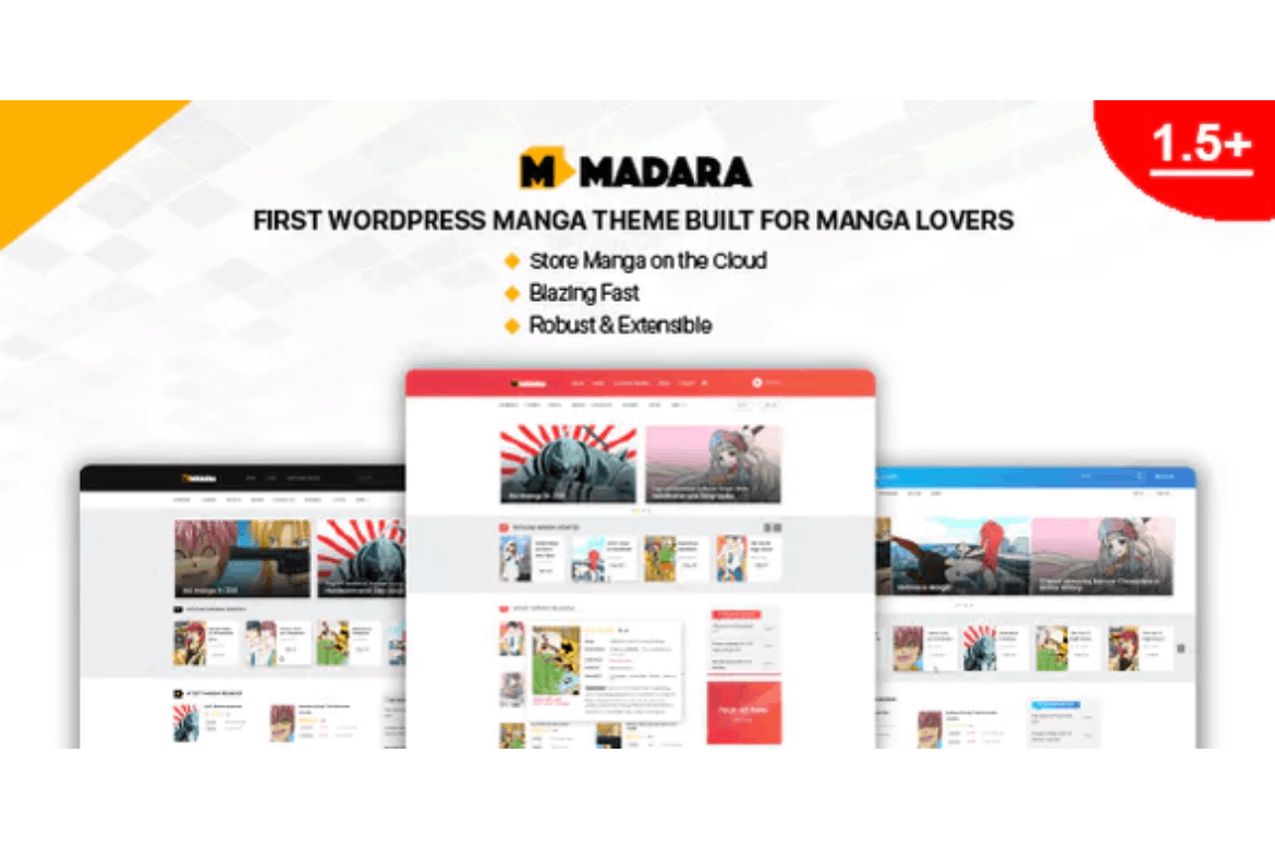 Free Download Madara - WordPress Theme for Manga Latest