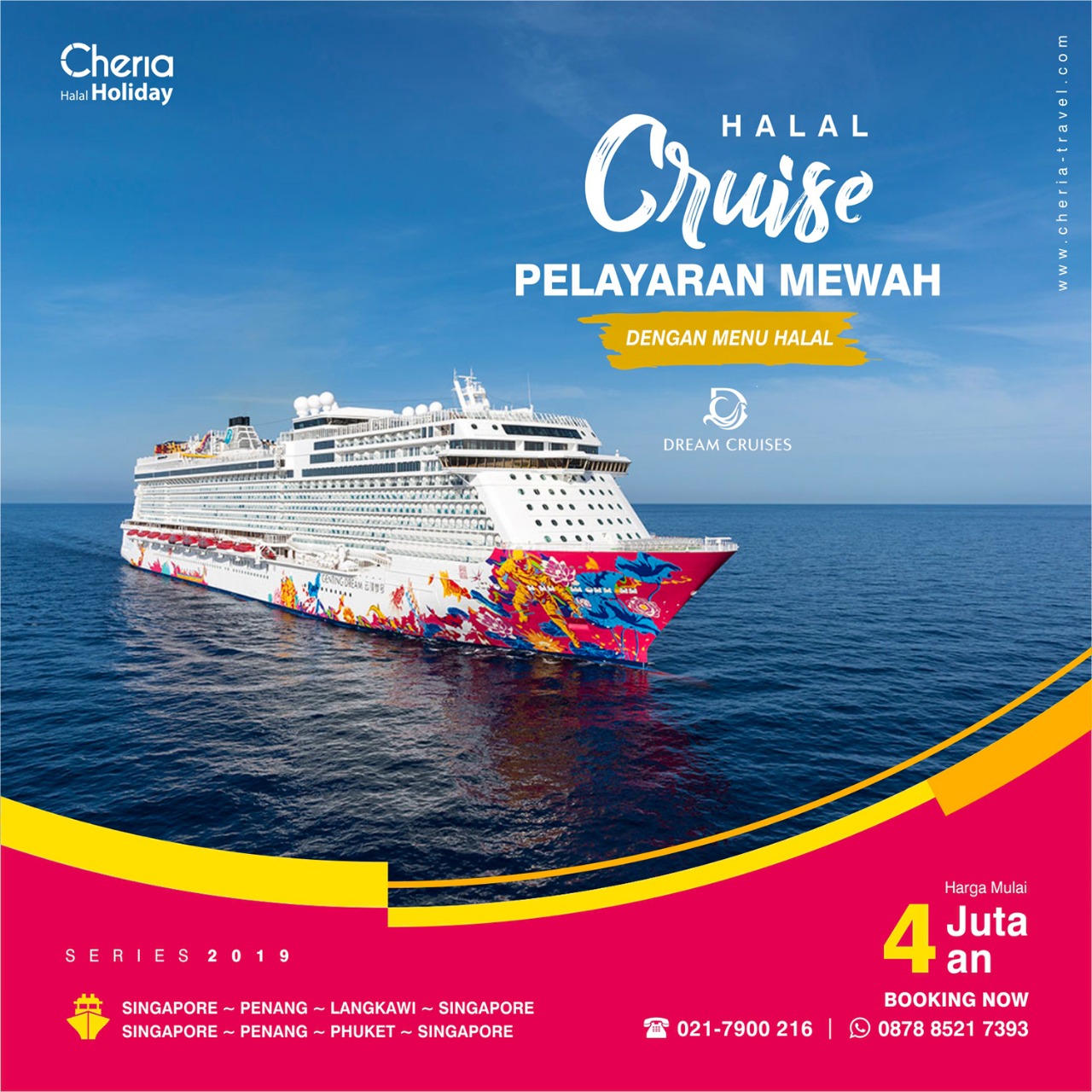 paket tour kapal pesiar 2022