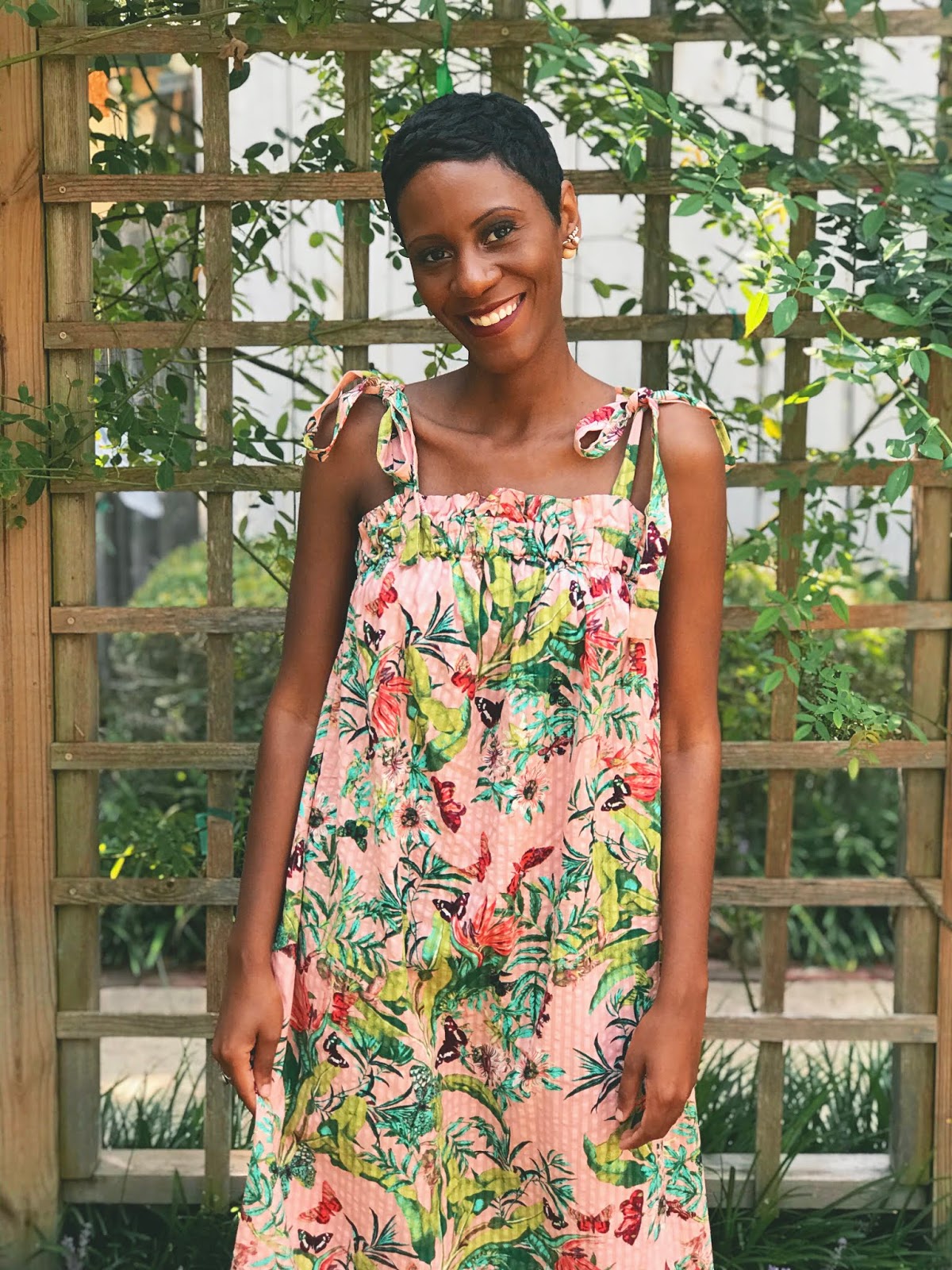 Summer Butterfly Dress Vibes Summer Butterfly Dress Vibes