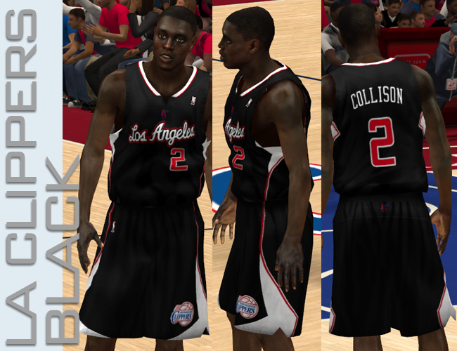 clippers black jersey