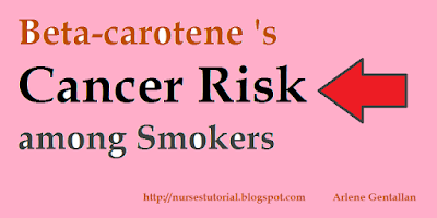 Beta-carotene 's Cancer Risk among Smokers